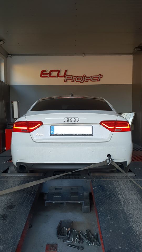 Audi A5 Sportback 2.0TFSI hamownia