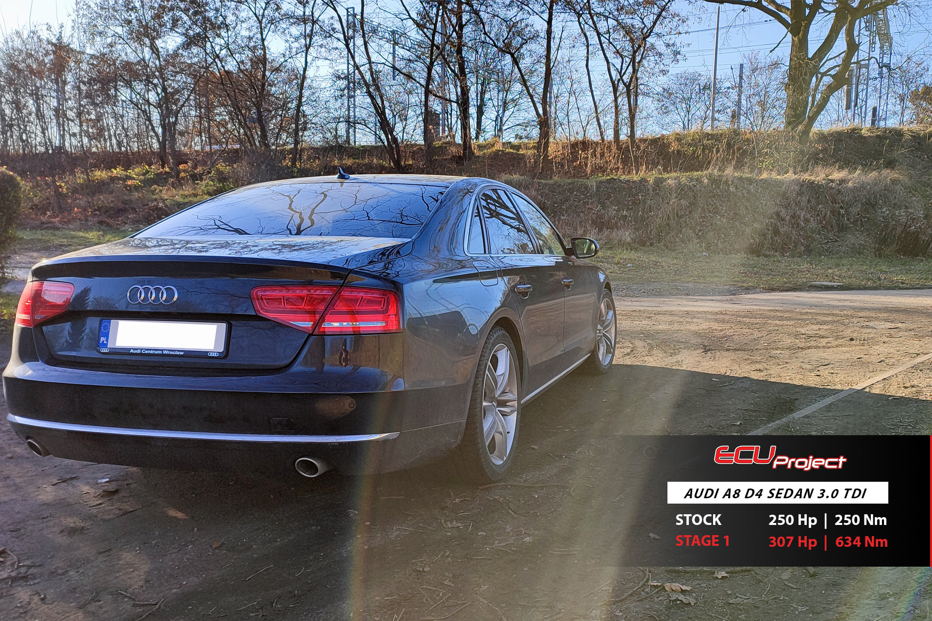 Audi A8 D4 3.0TDI tył