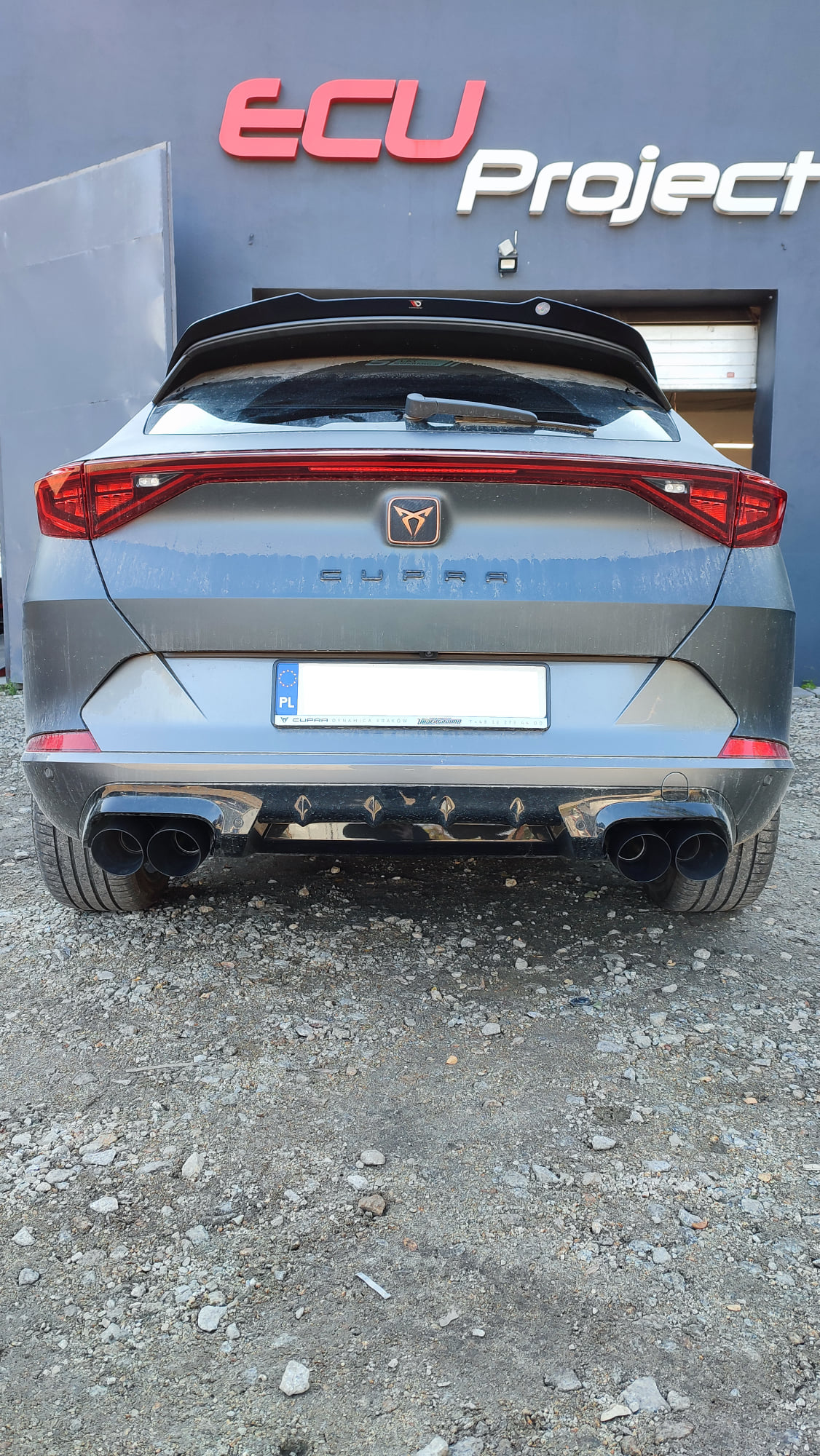 Cupra Formentor tył końcówki