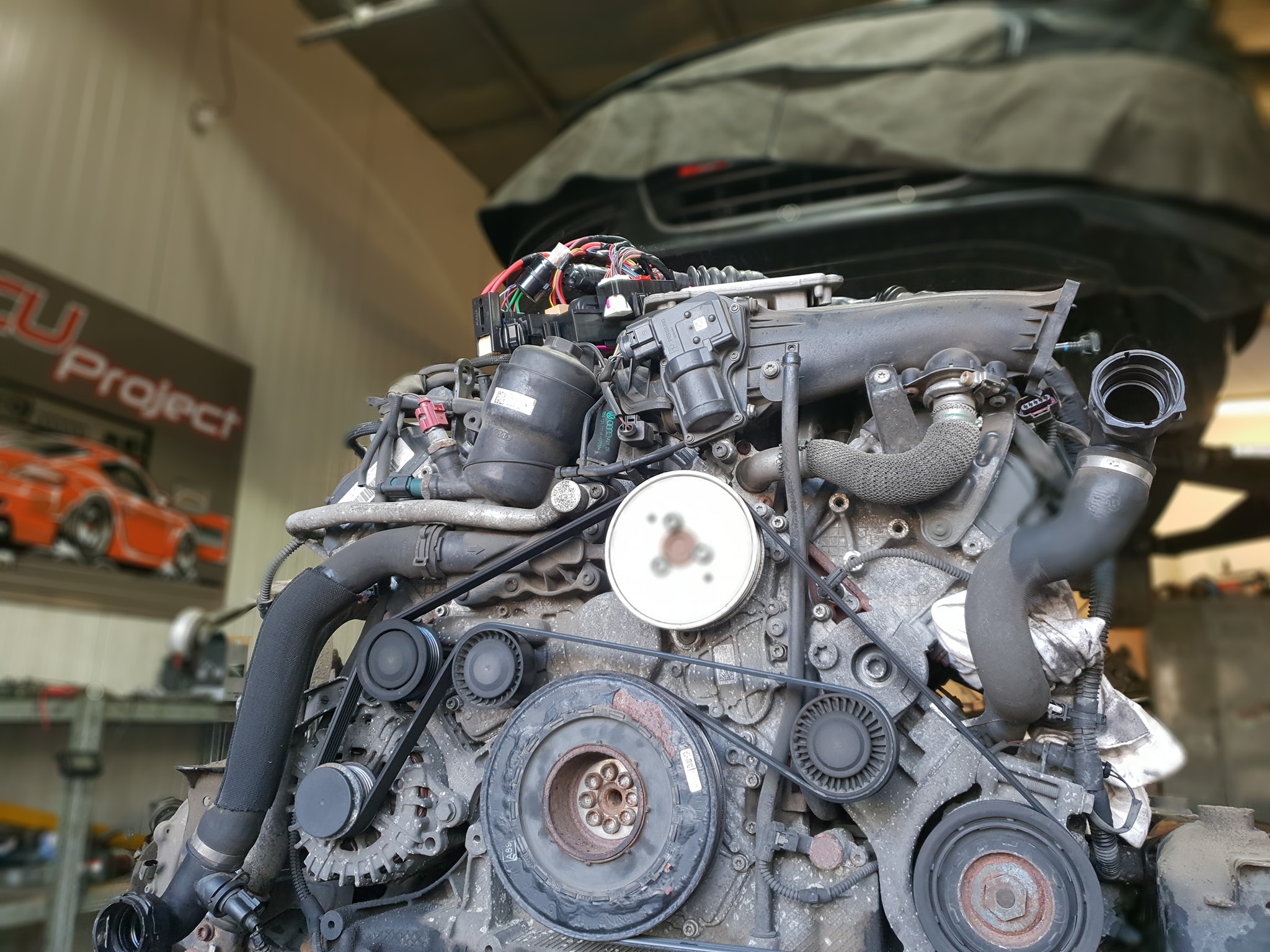 Audi A6 C7 3.0TDI CDUC silnik out