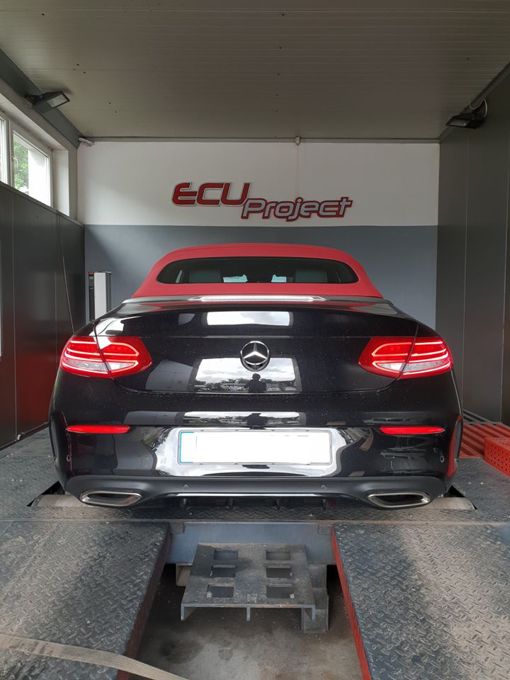 Mercedes C250 W205 hamownia