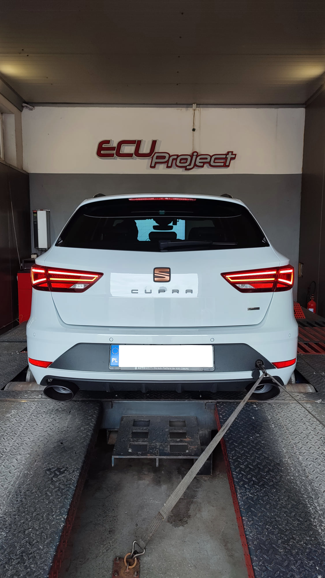 Seat Leon Cupra hamownia