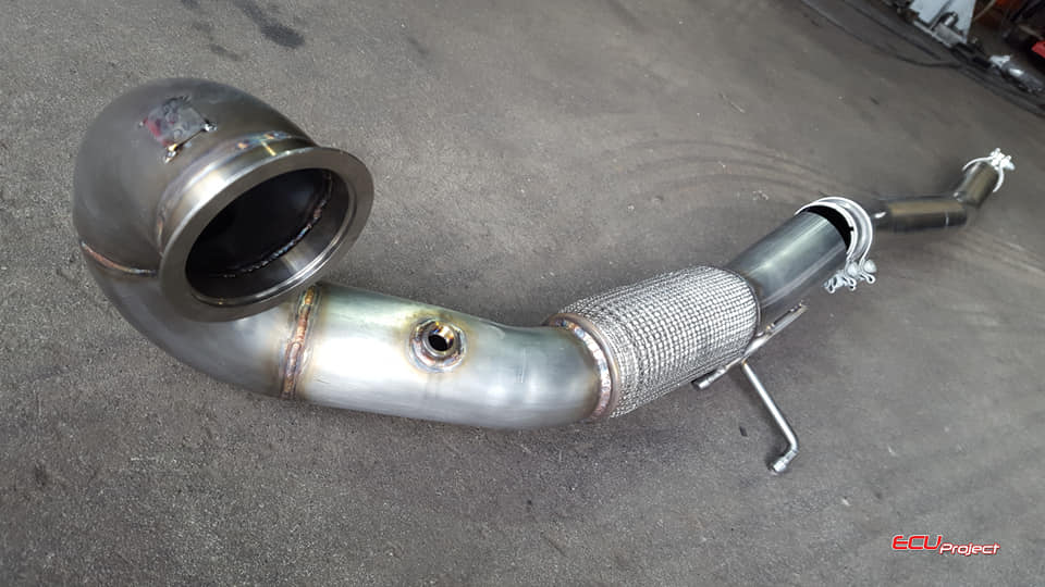 Volkswagen Golf 7R 2.0TSI downpipe