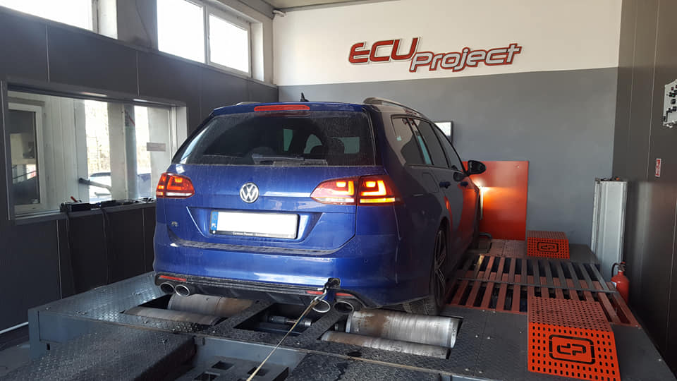 Volkswagen Golf 7R 2.0TSI hamownia