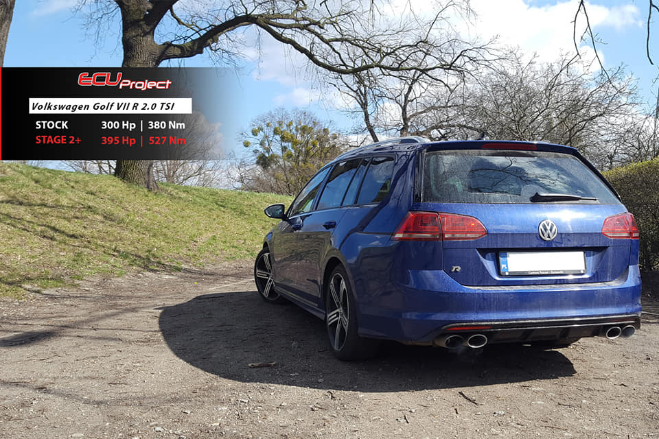 Volkswagen Golf 7R 2.0TSI tył