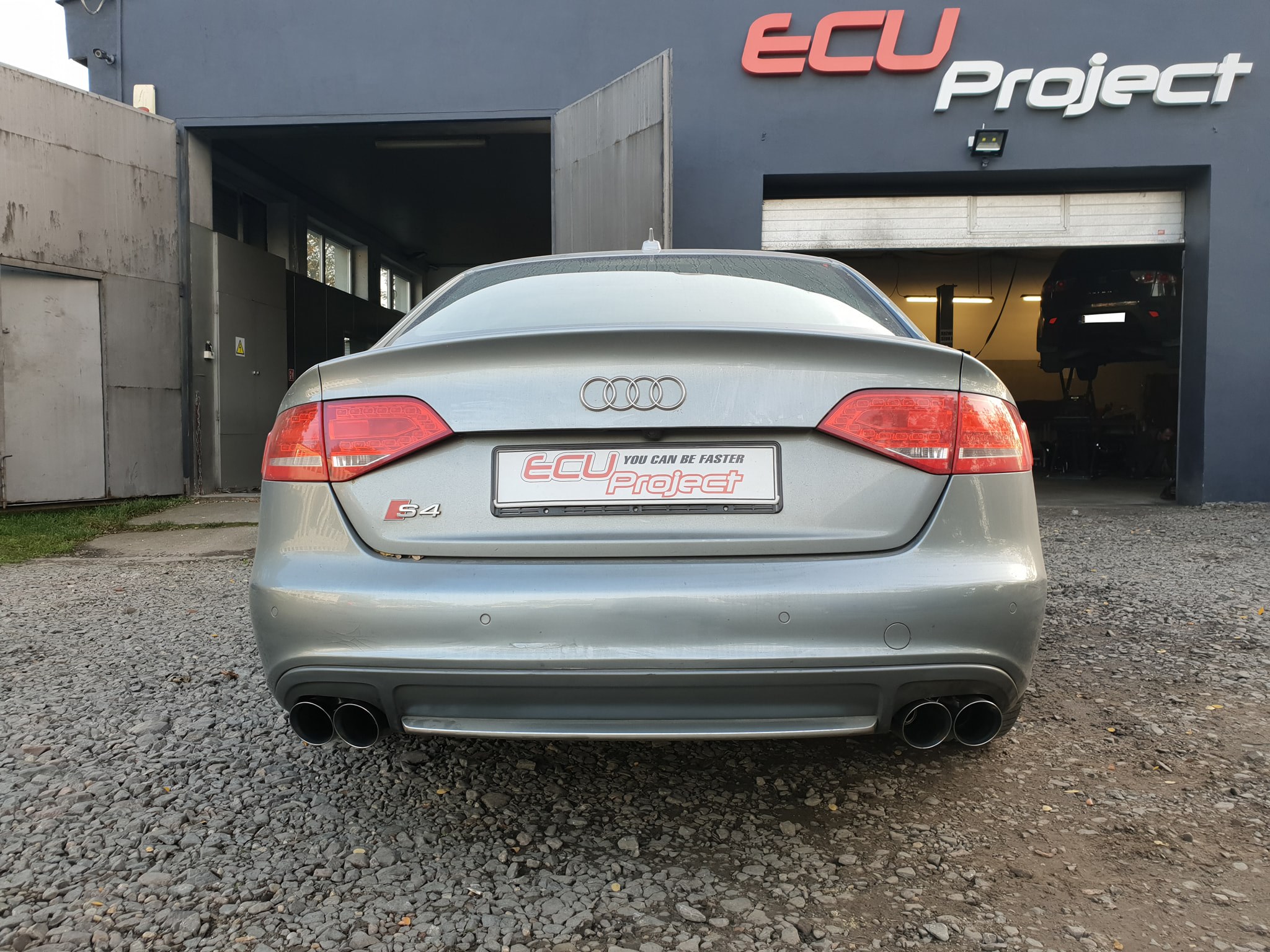 Audi S4 B8 3.0TFSI Cat Back tył