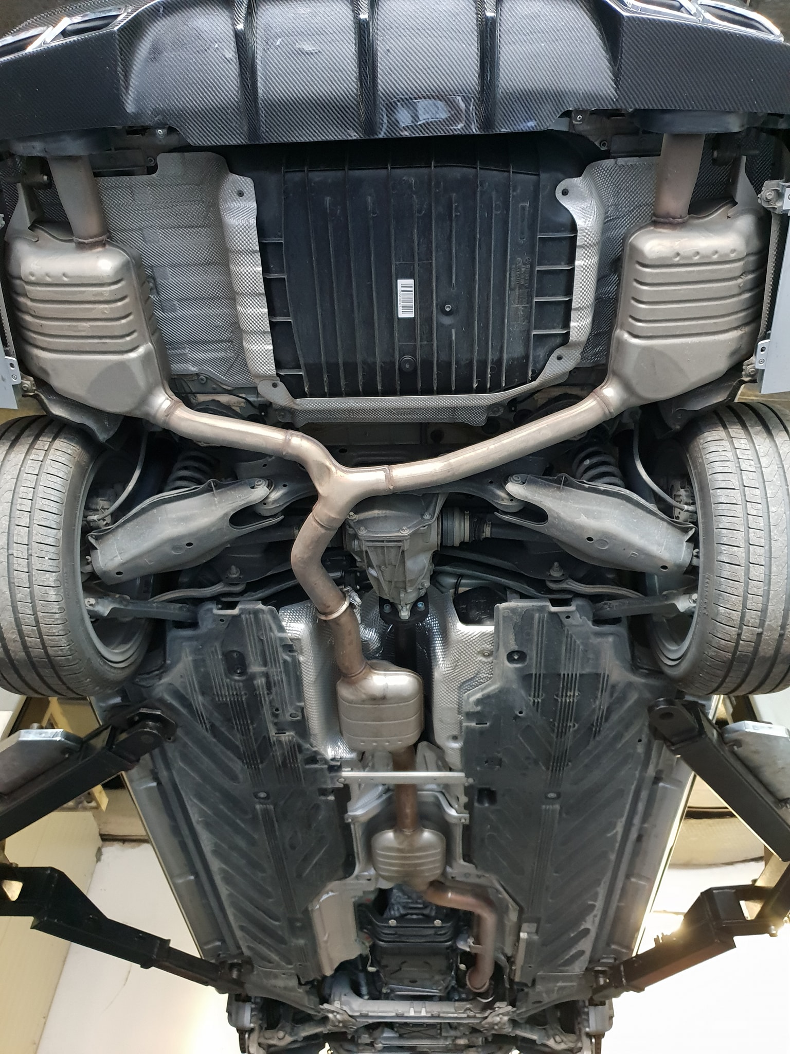 Mercedes C200 W205 seria wydech
