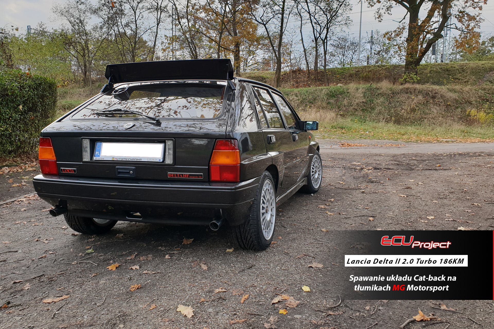 Lancia Delta Integrale 2.0T 186Ps tył
